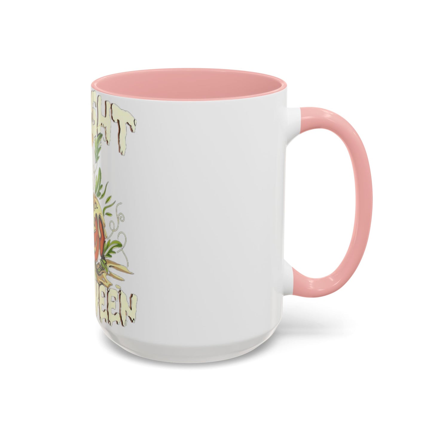 Halloween Accent Coffee Mug with Pumpkin Design, Halloween Gift, Spooky Decor, Fall Celebration, Autumn Coffee Mug