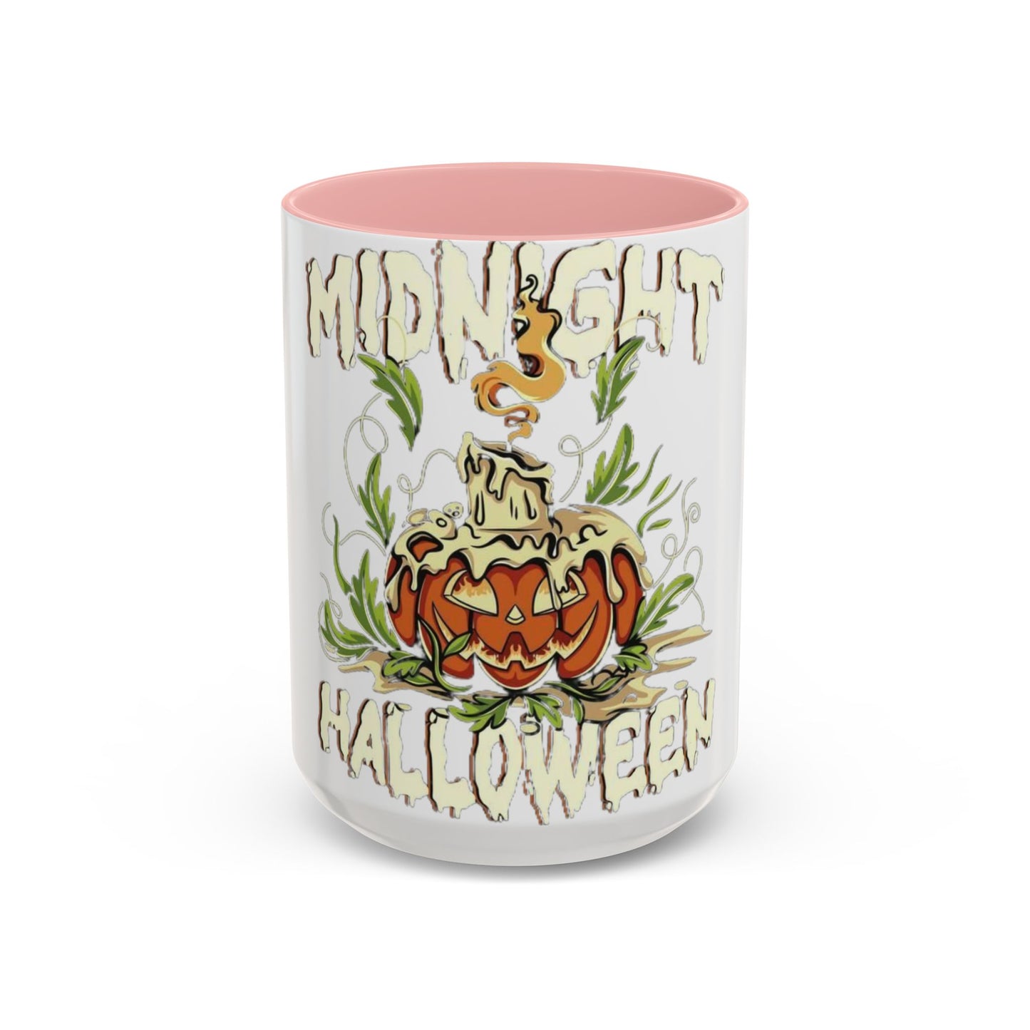 Halloween Accent Coffee Mug with Pumpkin Design, Halloween Gift, Spooky Decor, Fall Celebration, Autumn Coffee Mug